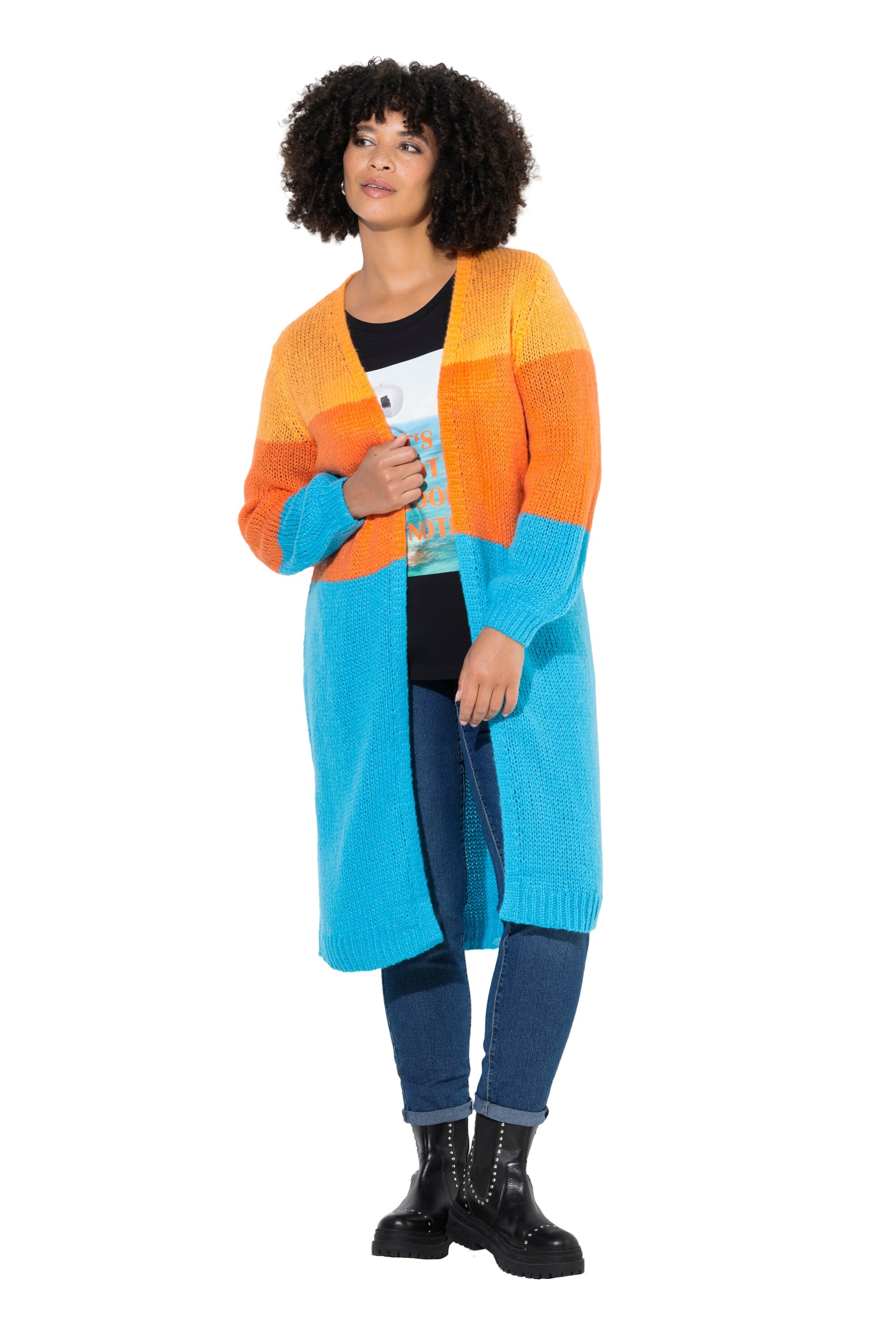 Angel of Style Gebreid vest in Gemengde kleuren