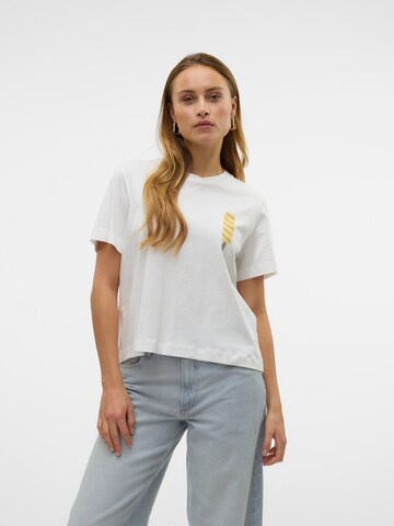 VERO MODA - Camiseta 'VMBerta Mette' en blanco: frente