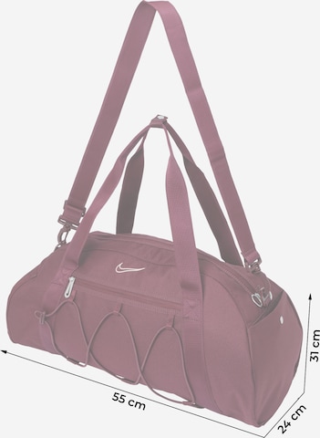 NIKE Sports bag 'One Club' in Red