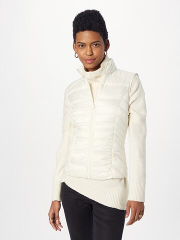 GUESS Bodywarmer in Wit: voorkant