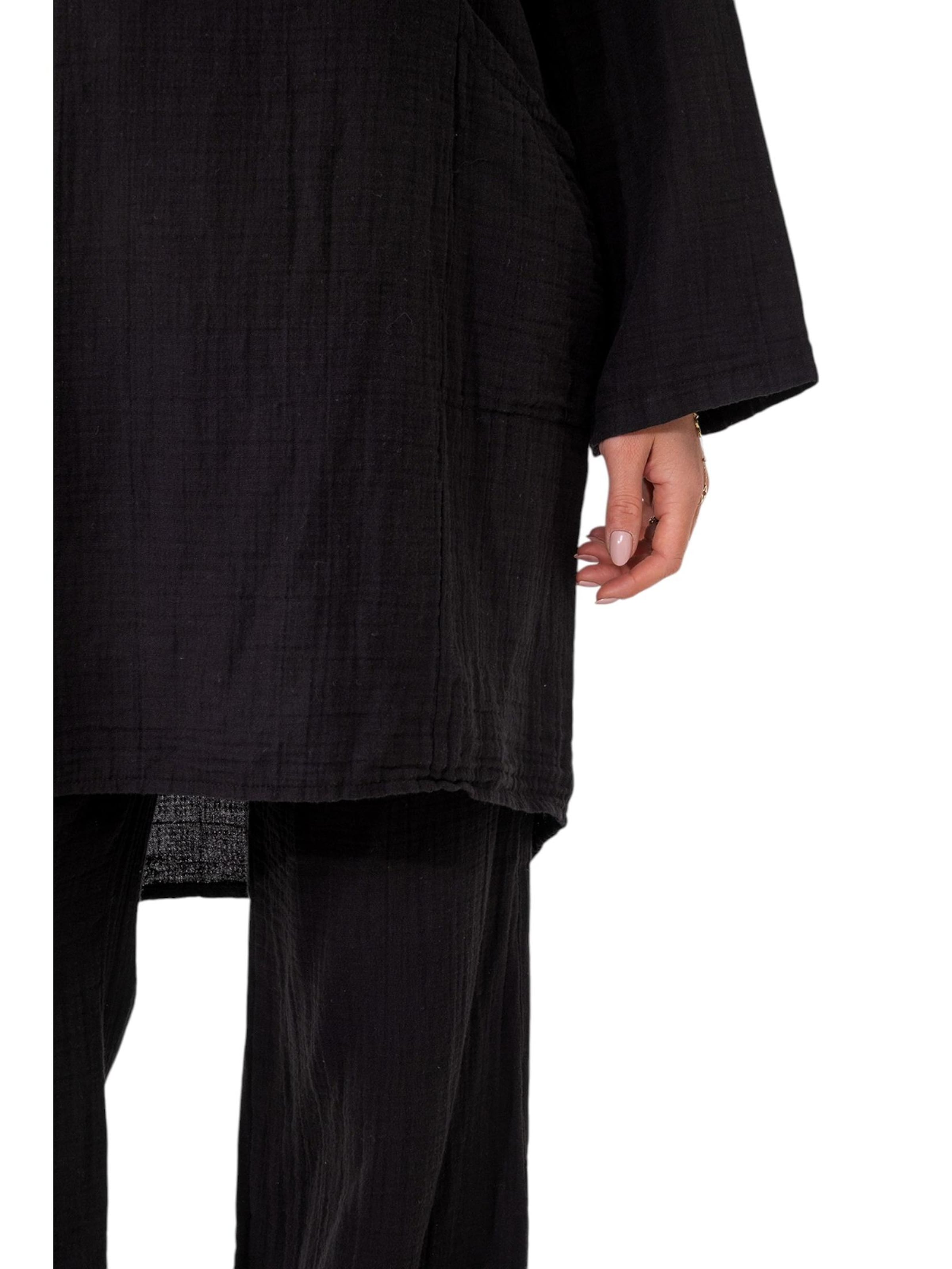 WENOR Bluse 'NISA'‌‌‌ in Schwarz