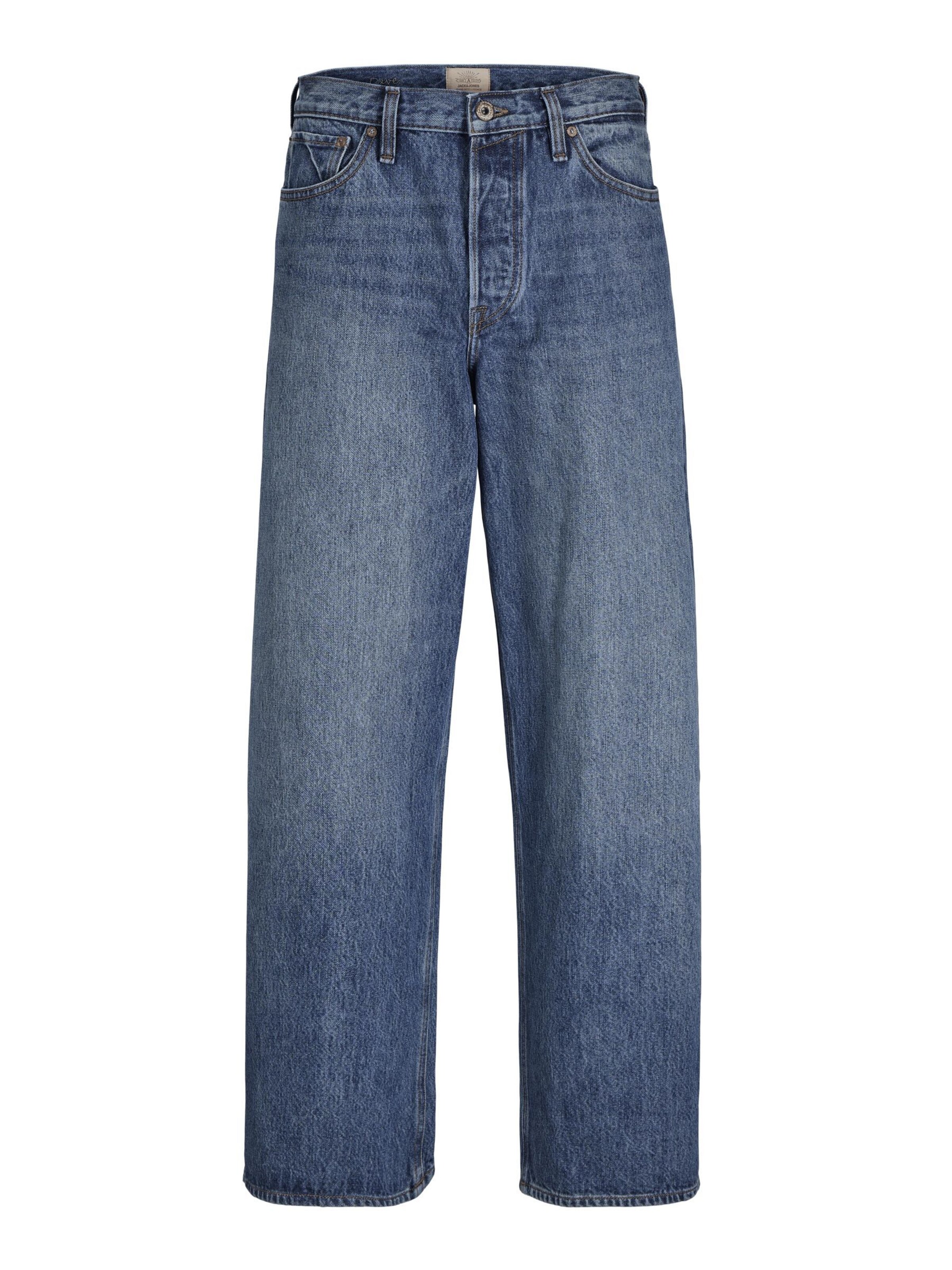 JACK & JONES Loosefit Džíny 'JJDave Cooper' – modrá: přední strana