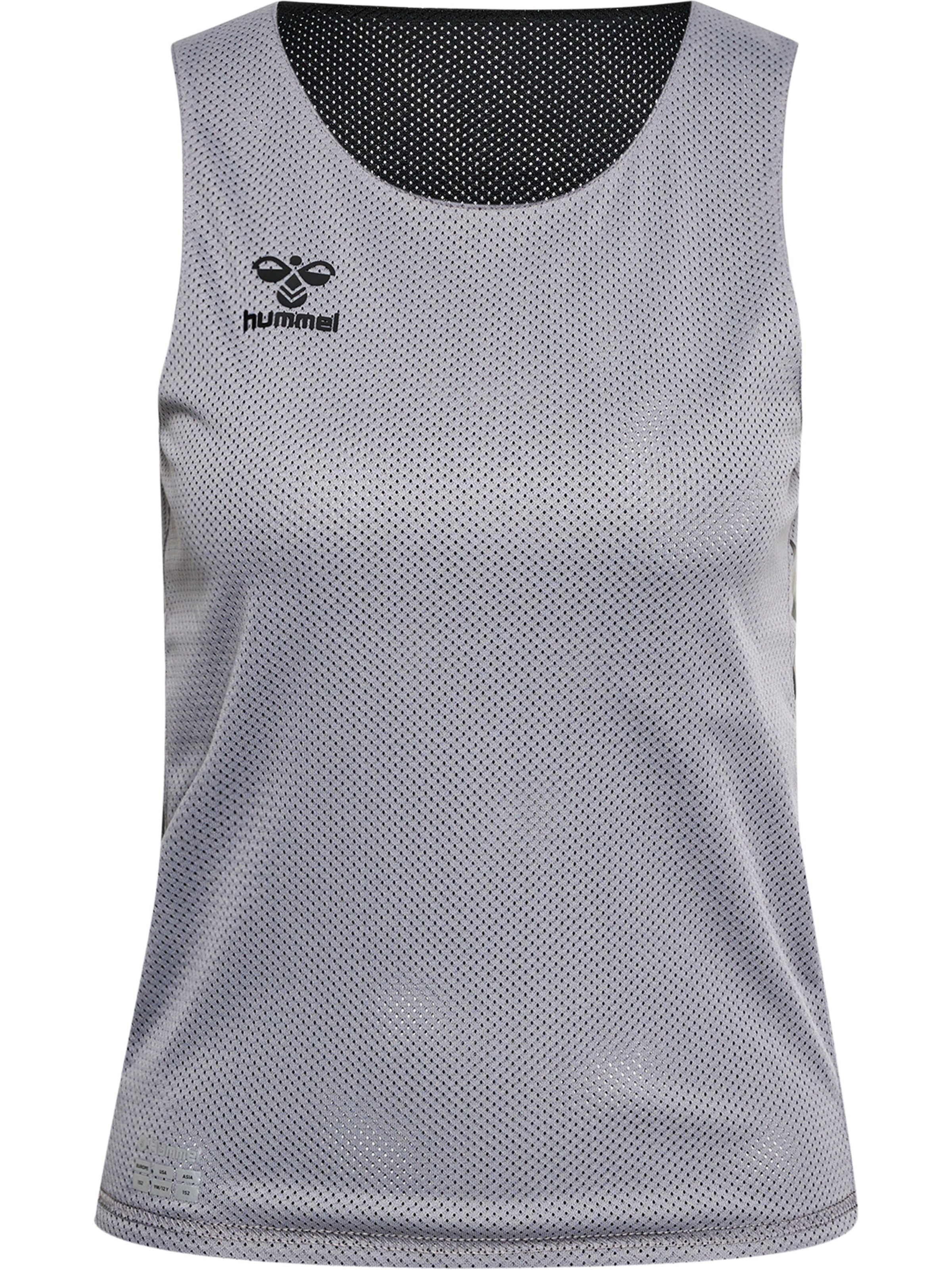 Hummel Functioneel shirt in Grijs: voorkant