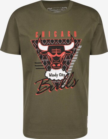 Mitchell & Ness Shirt 'NBA Allen Iverson - Philadelphia 76ers' in Groen: voorkant