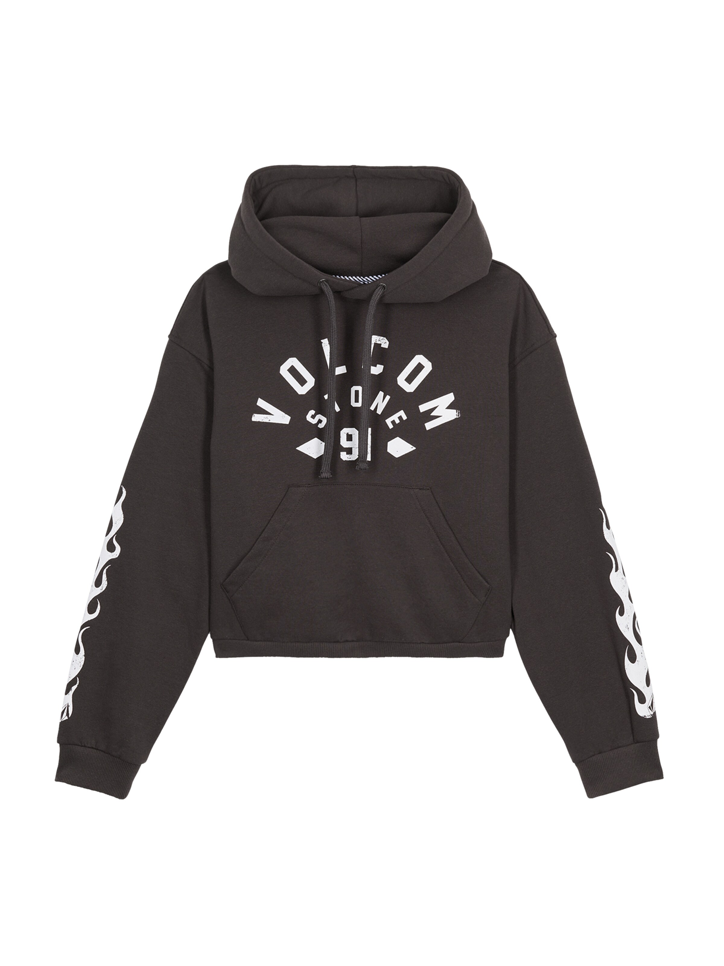 Pull-over Volcom en noir : devant