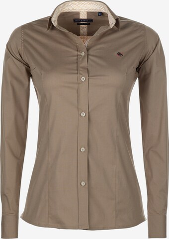 Camicia da donna 'Willow' di Felix Hardy in verde: frontale