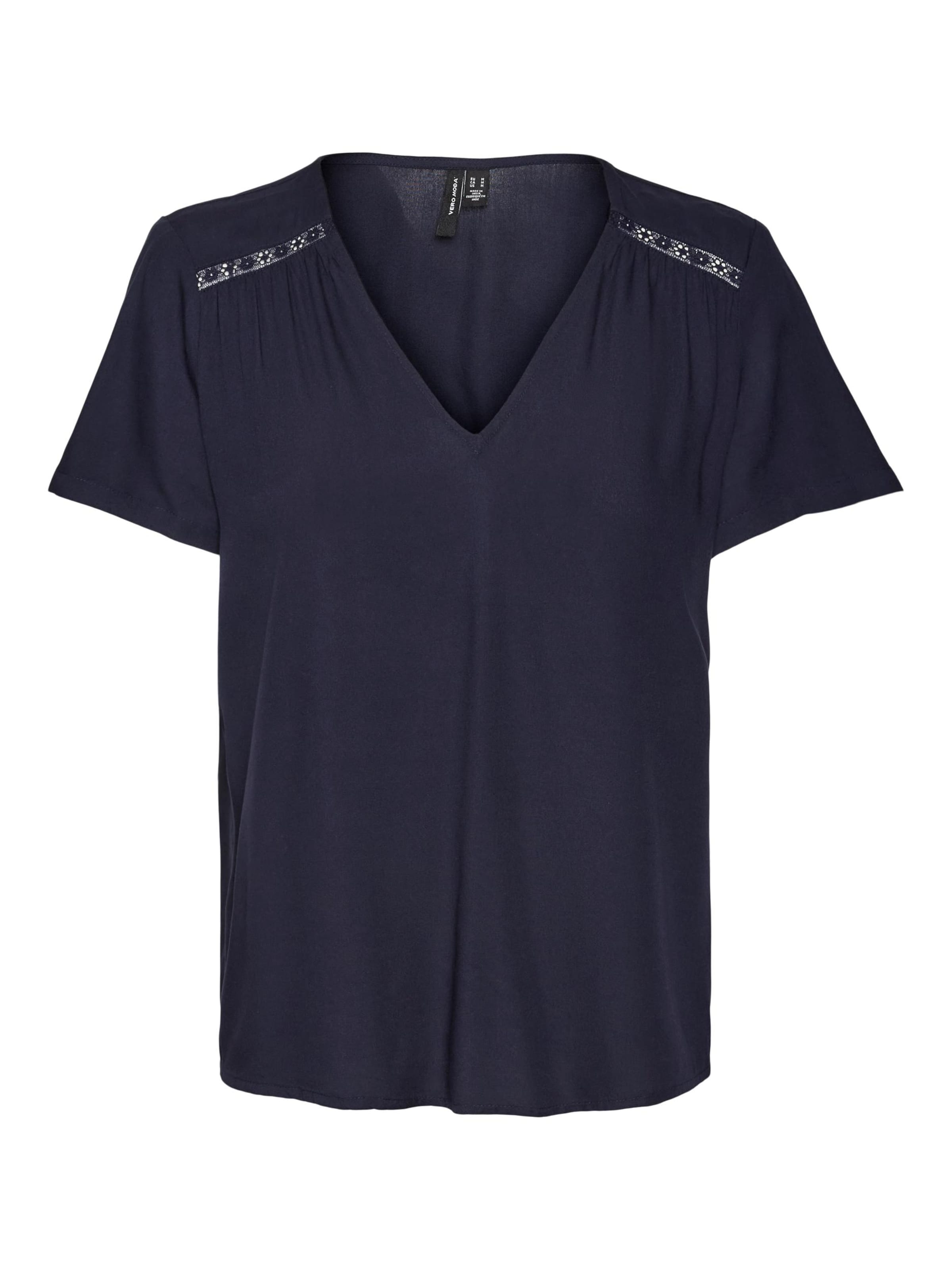 VERO MODA Blouse 'Blanca' in Blue: front