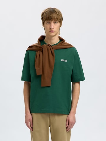 SELECTED Shirt 'SLHNORMAN' in Green: front