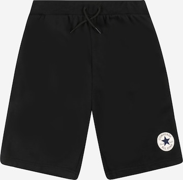 CONVERSE - regular Pantalón en negro: frente