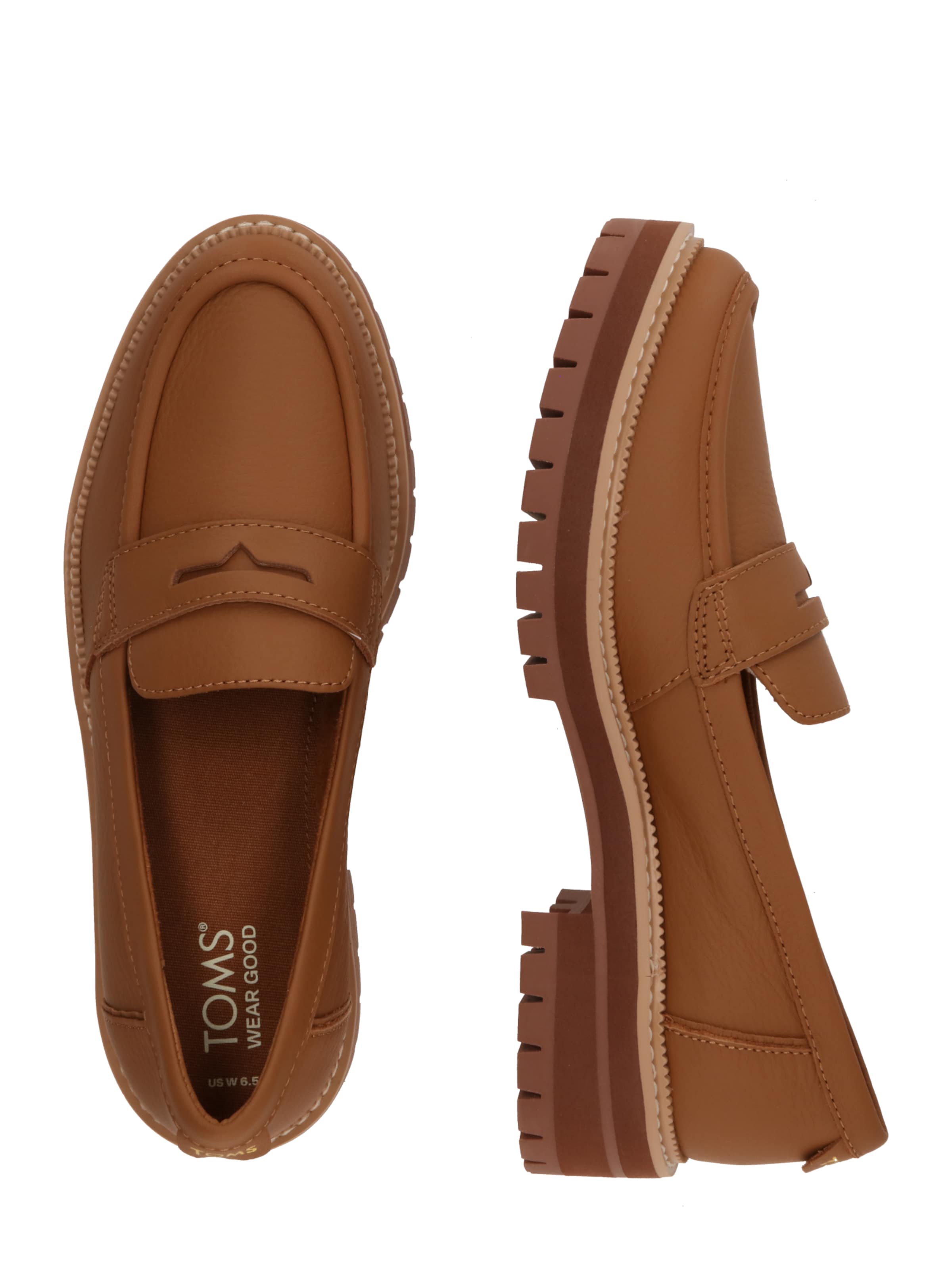 TOMS Slip-ons 'CARA' in Brown