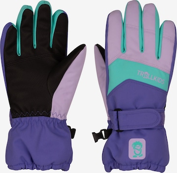 TROLLKIDS Gloves in Blue: front