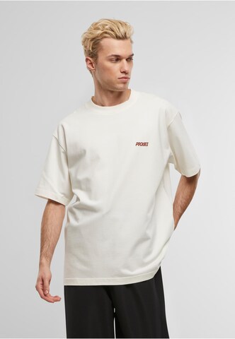 T-Shirt 'Delirious' Pockies en blanc