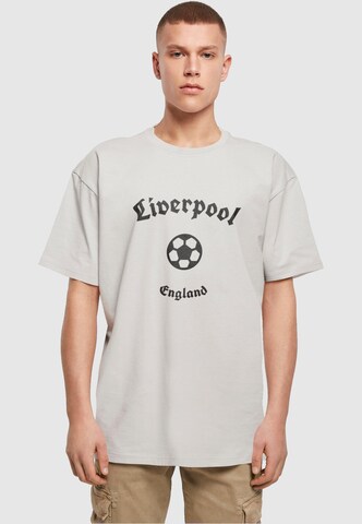 Merchcode Shirt 'Liverpool' in Grijs: voorkant