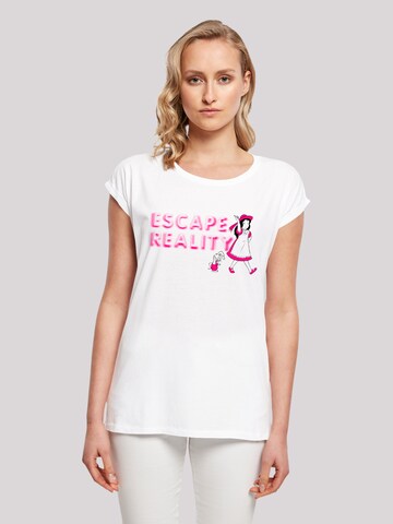 T-shirt F4NT4STIC en blanc : devant