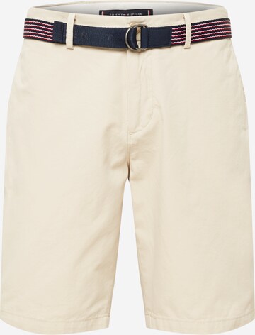 Pantalon 'Harlem' TOMMY HILFIGER en beige : devant