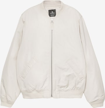 Pull&Bear Välikausitakki värissä valkoinen: etupuoli