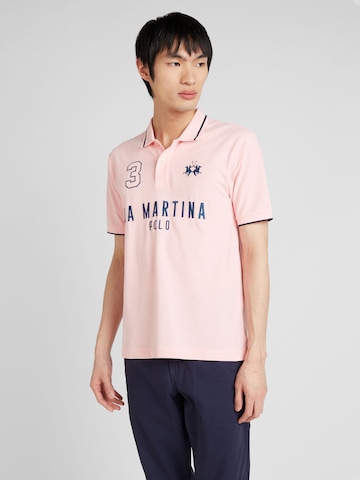 La Martina Bluser & t-shirts i pink: forside