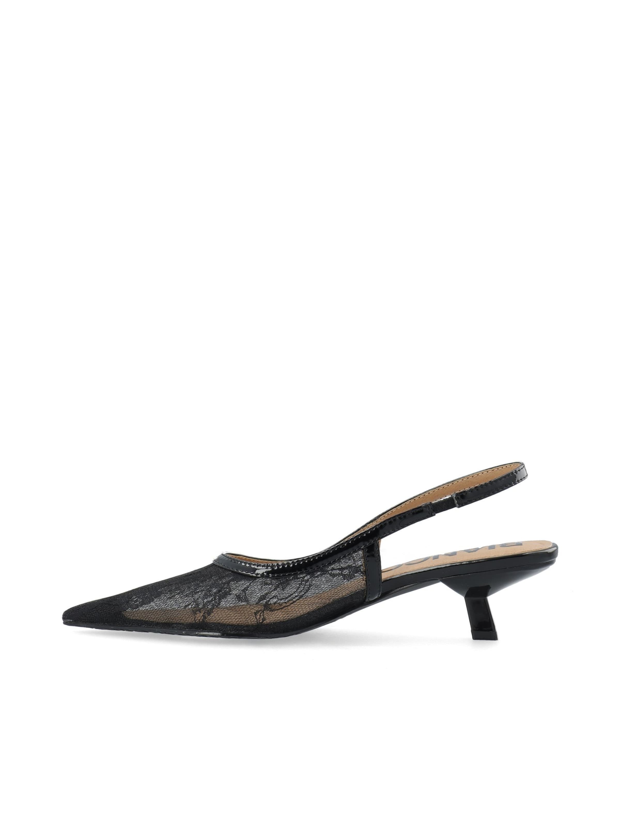 Bianco Slingpumps 'Kristin' i sort: forside