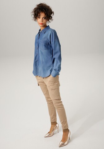 Aniston CASUAL Blouse in Blue