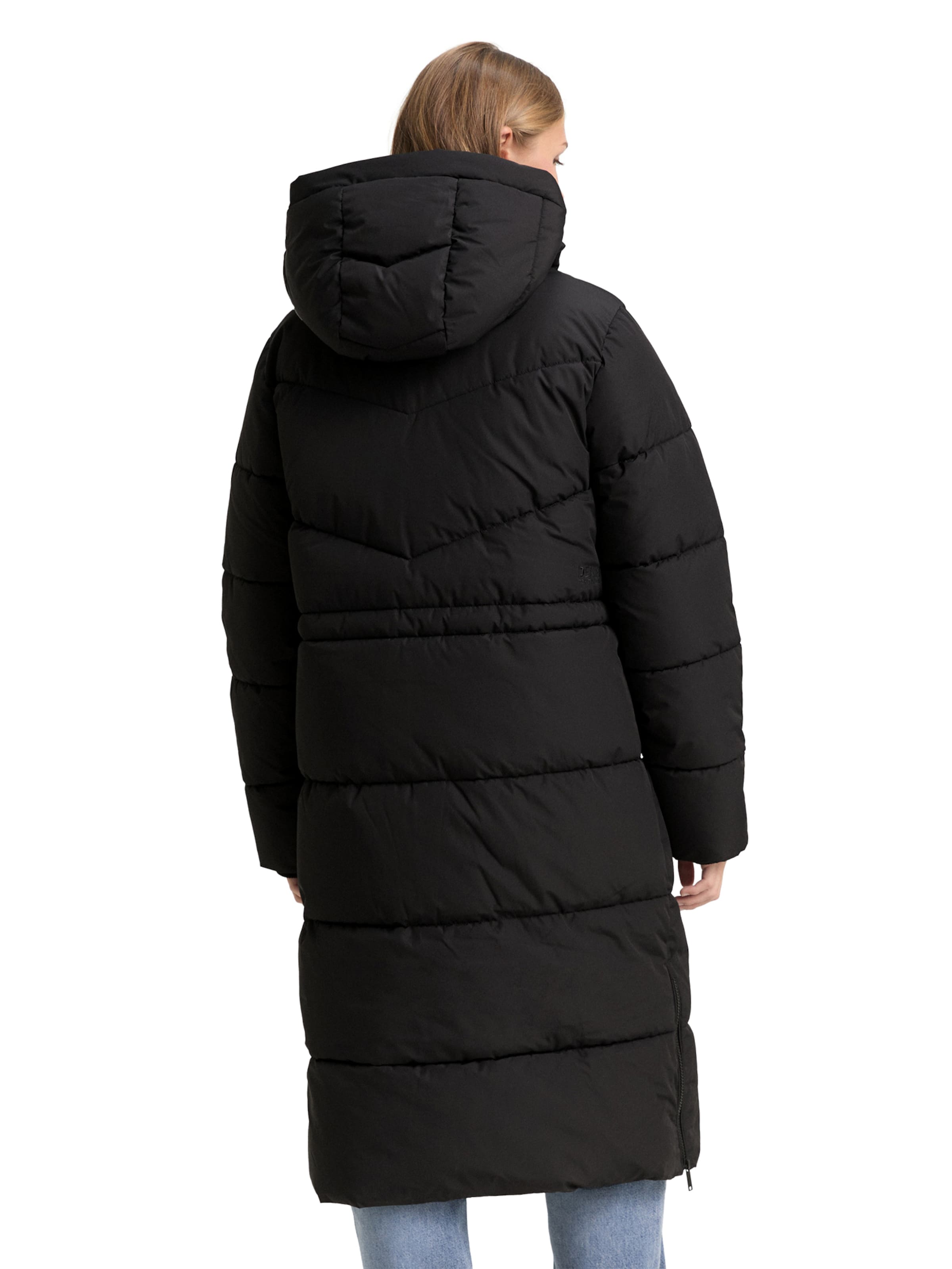 TOM TAILOR DENIM Winter Coat in Black