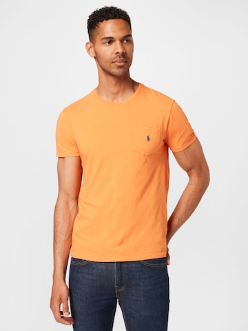 Polo Ralph Lauren Koszulka w kolorze pomarańczowy: przód