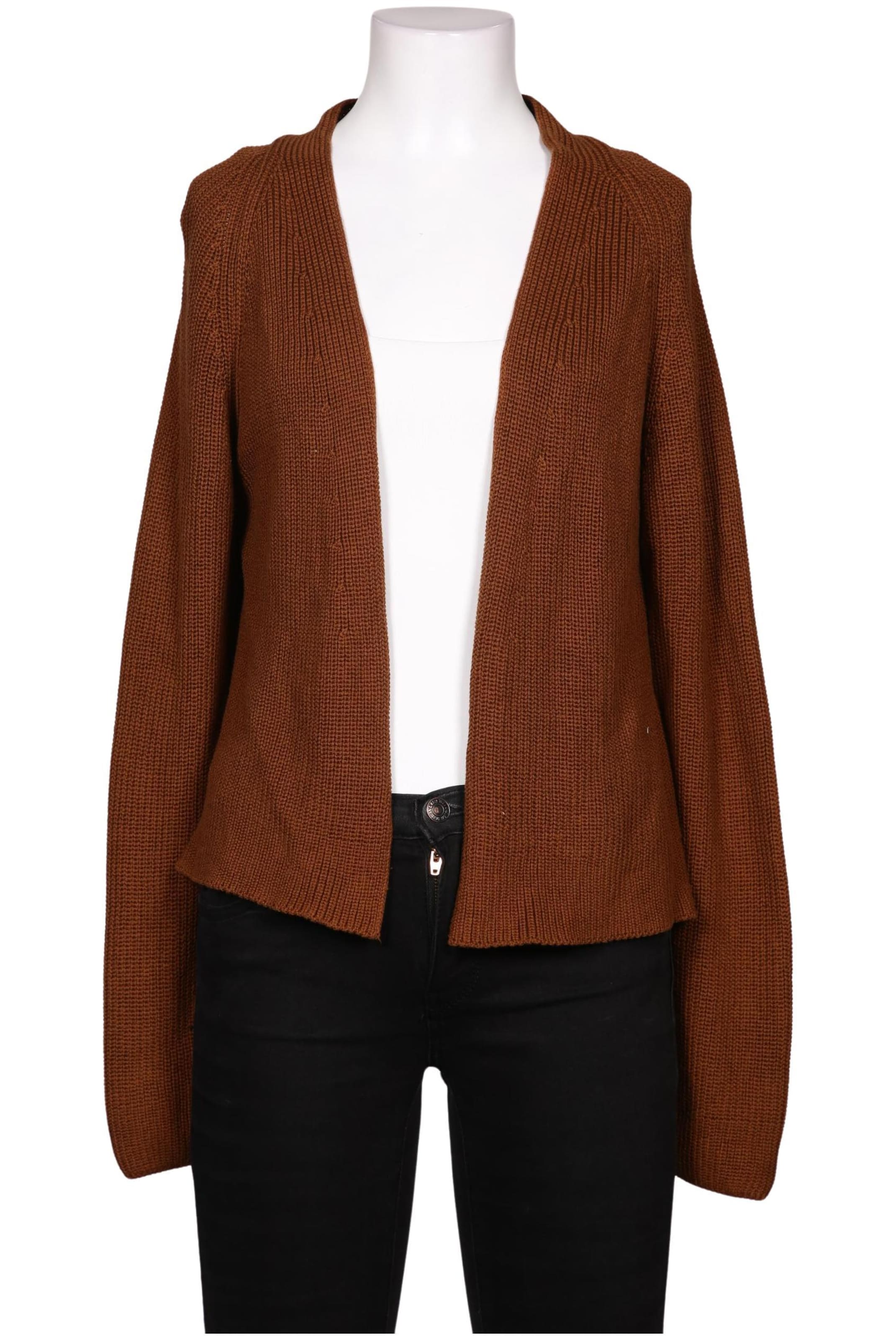 hessnatur Sweater & Cardigan in L in Brown: front