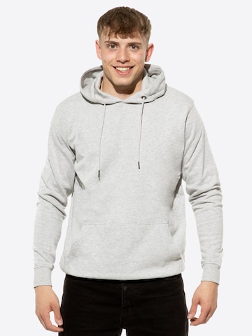 Sweat-shirt Cotton Prime en gris : devant