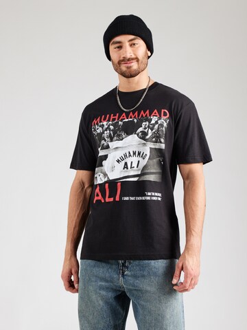 Only & Sons Shirt 'ONSMUHAMMAD ALI' in Black: front