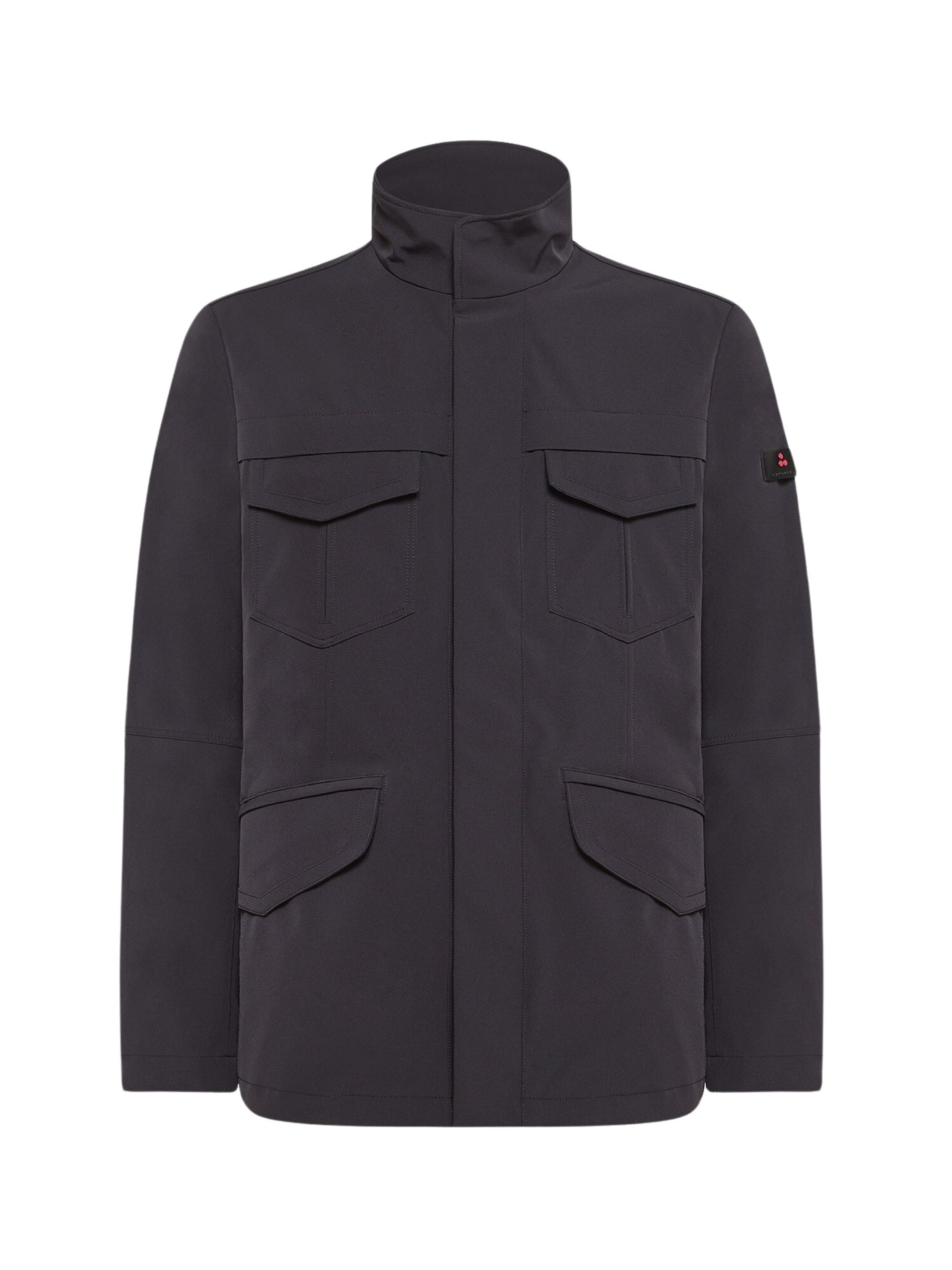 Giacca di mezza stagione 'Metal' di Peuterey in blu: frontale