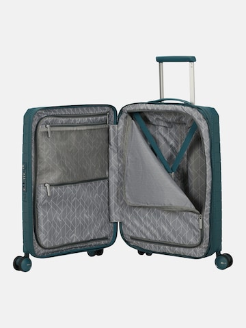 American Tourister Trolley in Groen