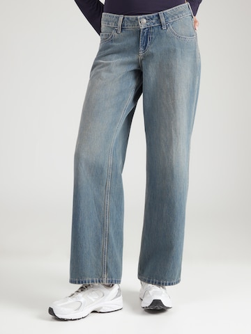 HOLLISTER - Folgado Calças de ganga em azul: frente