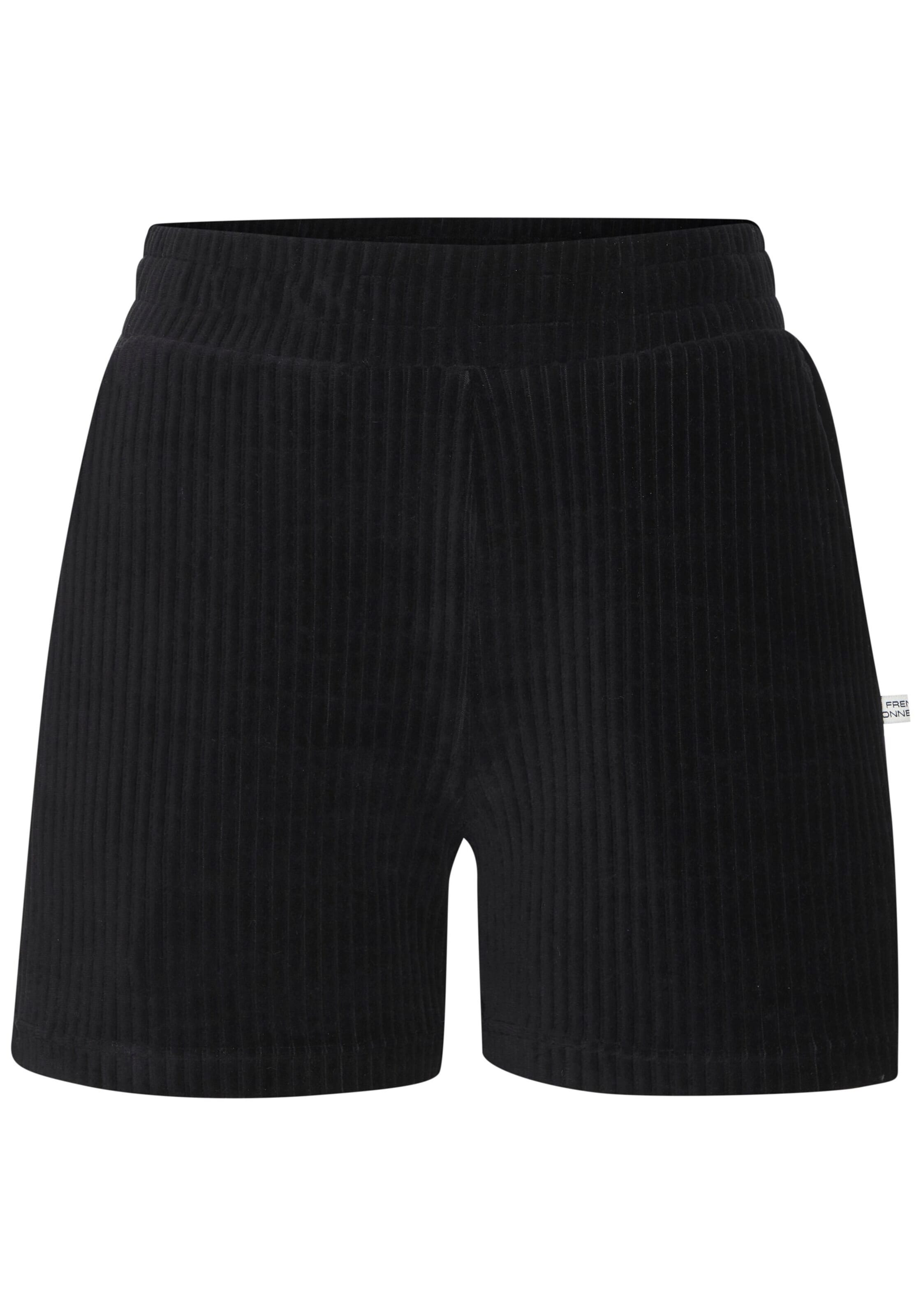 BUFFALO Regular Trousers in Black: front