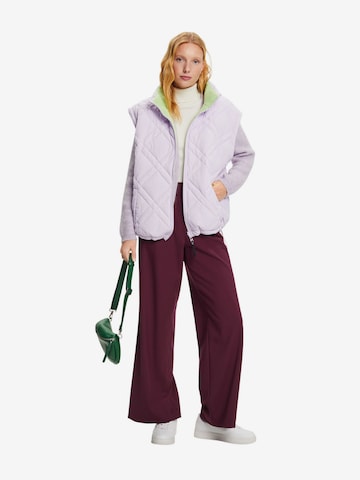 ESPRIT Knit Cardigan in Purple