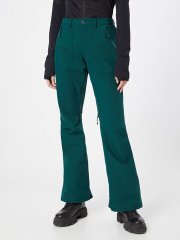 BURTON Regular Workout Pants 'VIDA' in Green: front