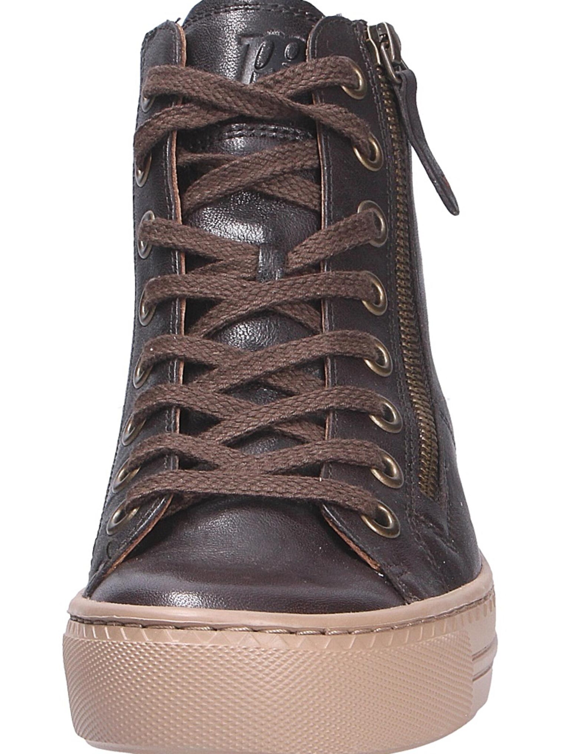 Paul Green High-Top Sneakers in Brown