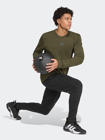 žalia ADIDAS PERFORMANCE Sportinio tipo megztinis 'Designed For Training': priekis