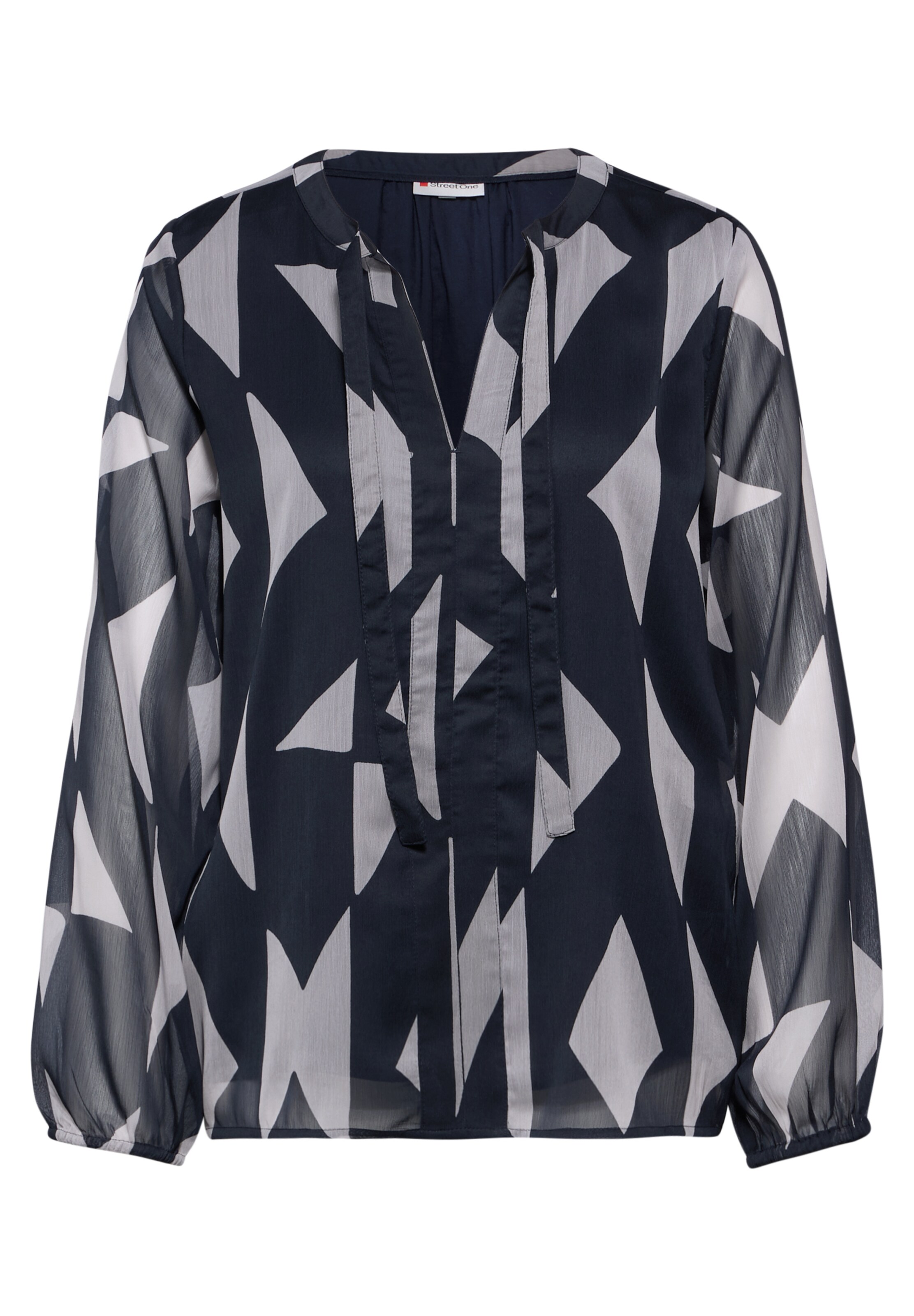 STREET ONE Blouse in Blue: front