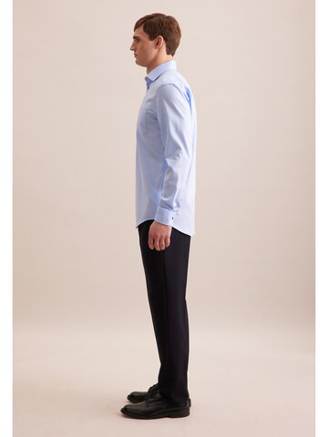 SEIDENSTICKER Regular fit Business shirt 'Smart Essentials' in Blue