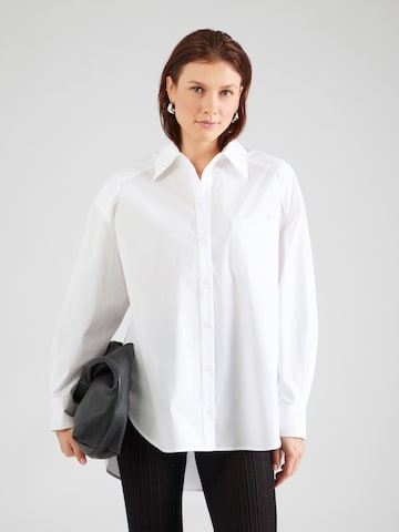 PATRIZIA PEPE - Blusa en blanco: frente