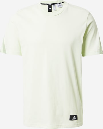 T-Shirt fonctionnel ADIDAS SPORTSWEAR en vert : devant