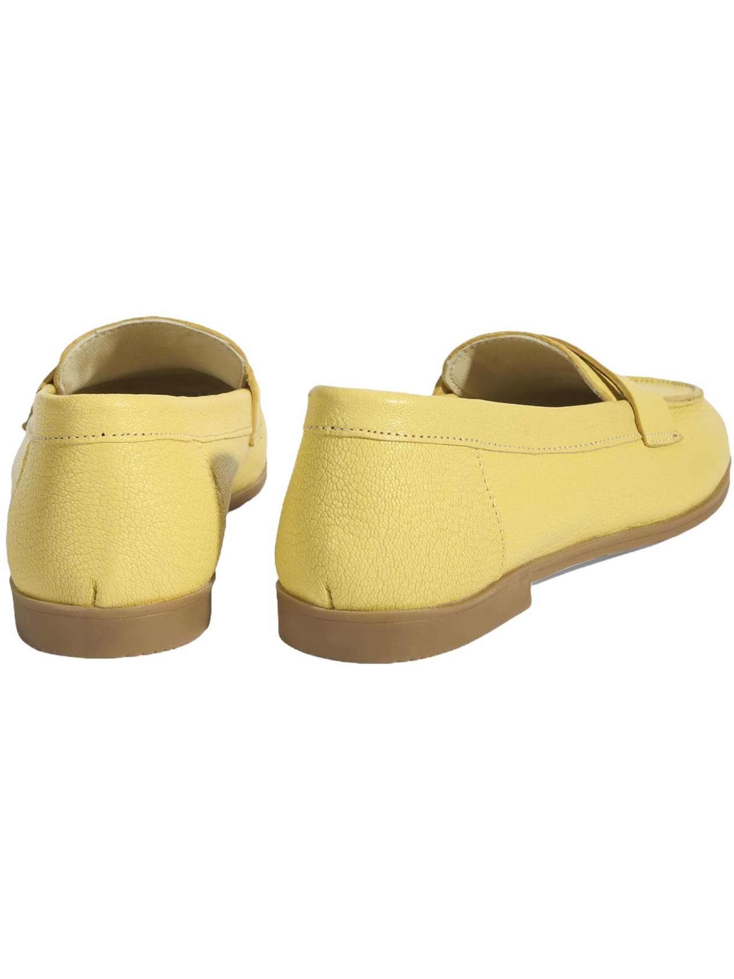 Mocassin 'Slip-Ons' Desa en jaune