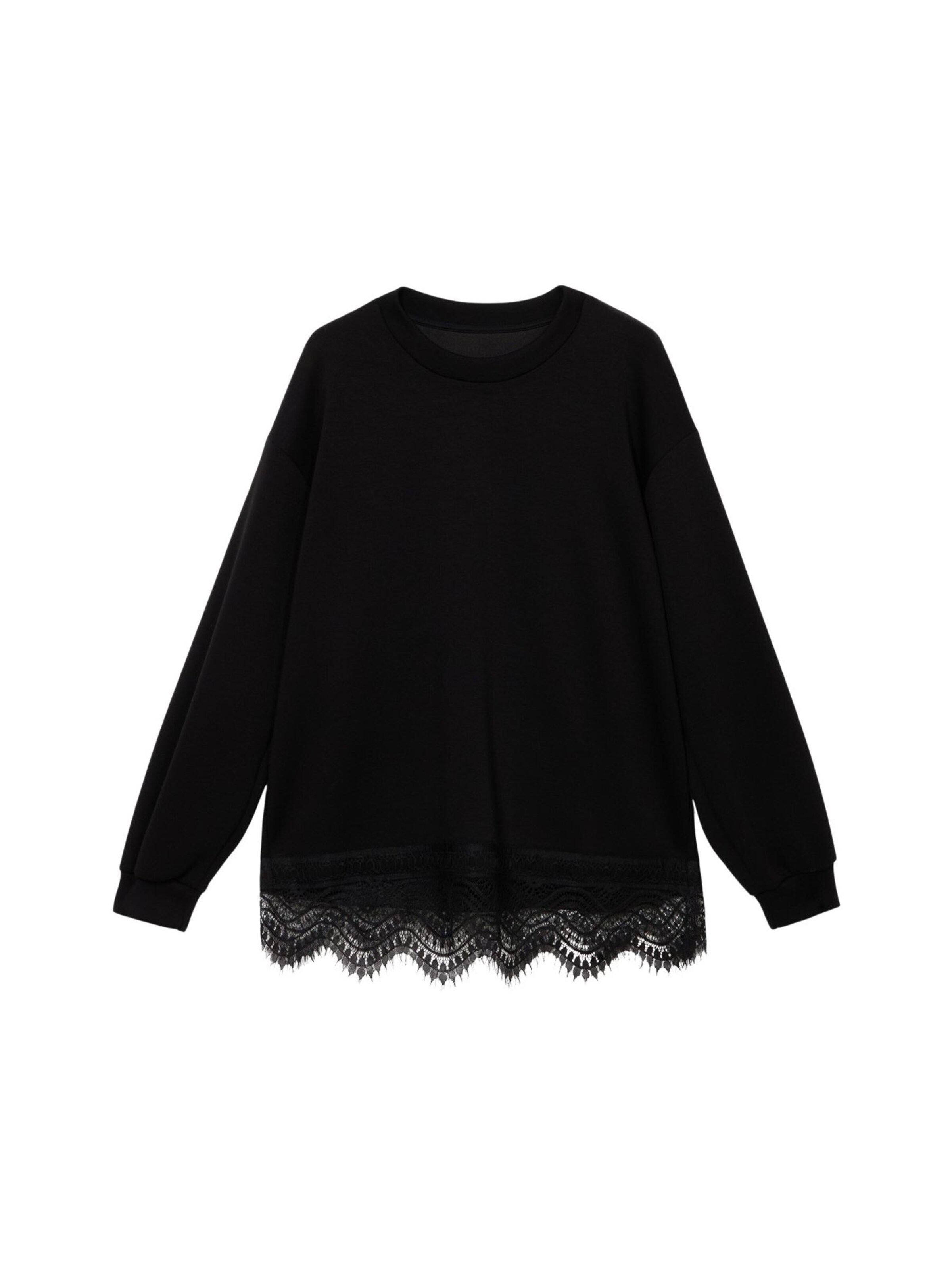 Pull-over oltre en noir : devant