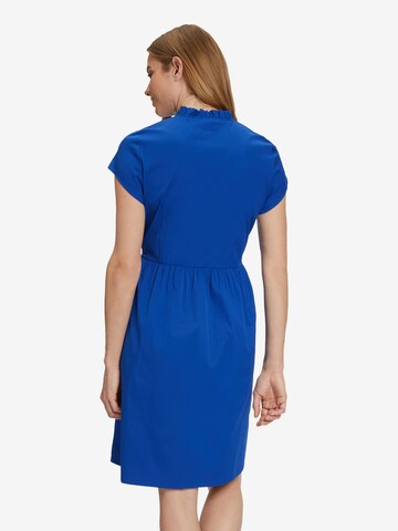 Vera Mont Sommerkleid mit Rüschen in Blau