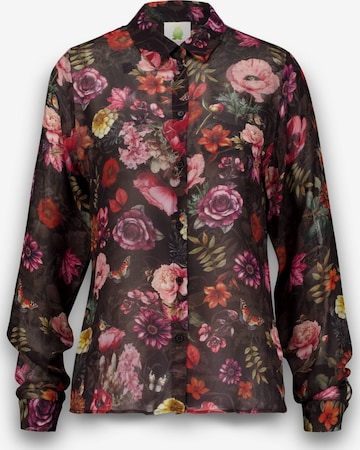 PRINCESS GOES HOLLYWOOD Blouse 'Winter Flower' in Gemengde kleuren: voorkant
