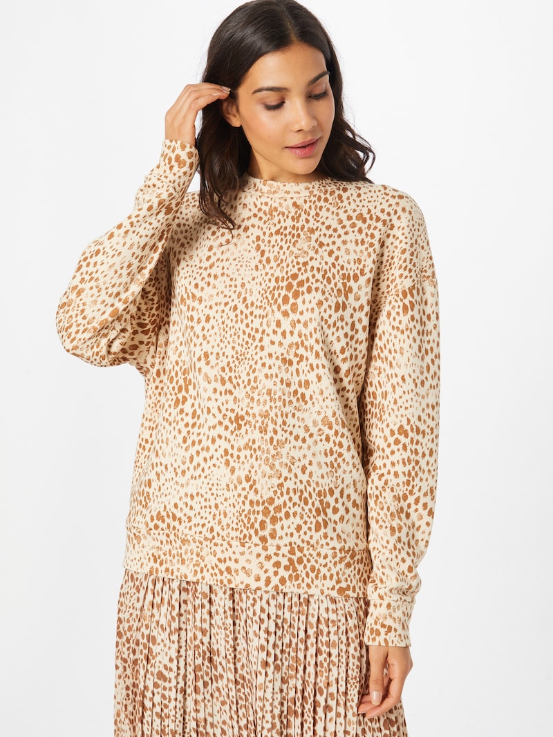 Women Clothing Rich & Royal Sweaters Camel