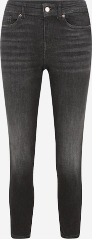 Vero Moda Petite Skinny Jeans 'Clara' in Black: front