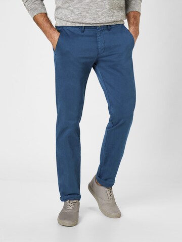 REDPOINT Slim fit Chino Pants 'Jasper' in Blue: front