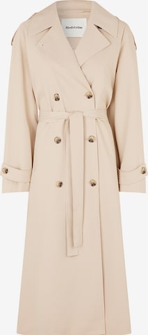 modström Between-Seasons Coat 'Eviet' in Beige: front