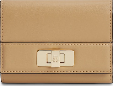 TOMMY HILFIGER Portemonnaie in Beige: Vorderseite