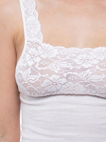Nina von C. Undershirt 'Fine Cotton' in White